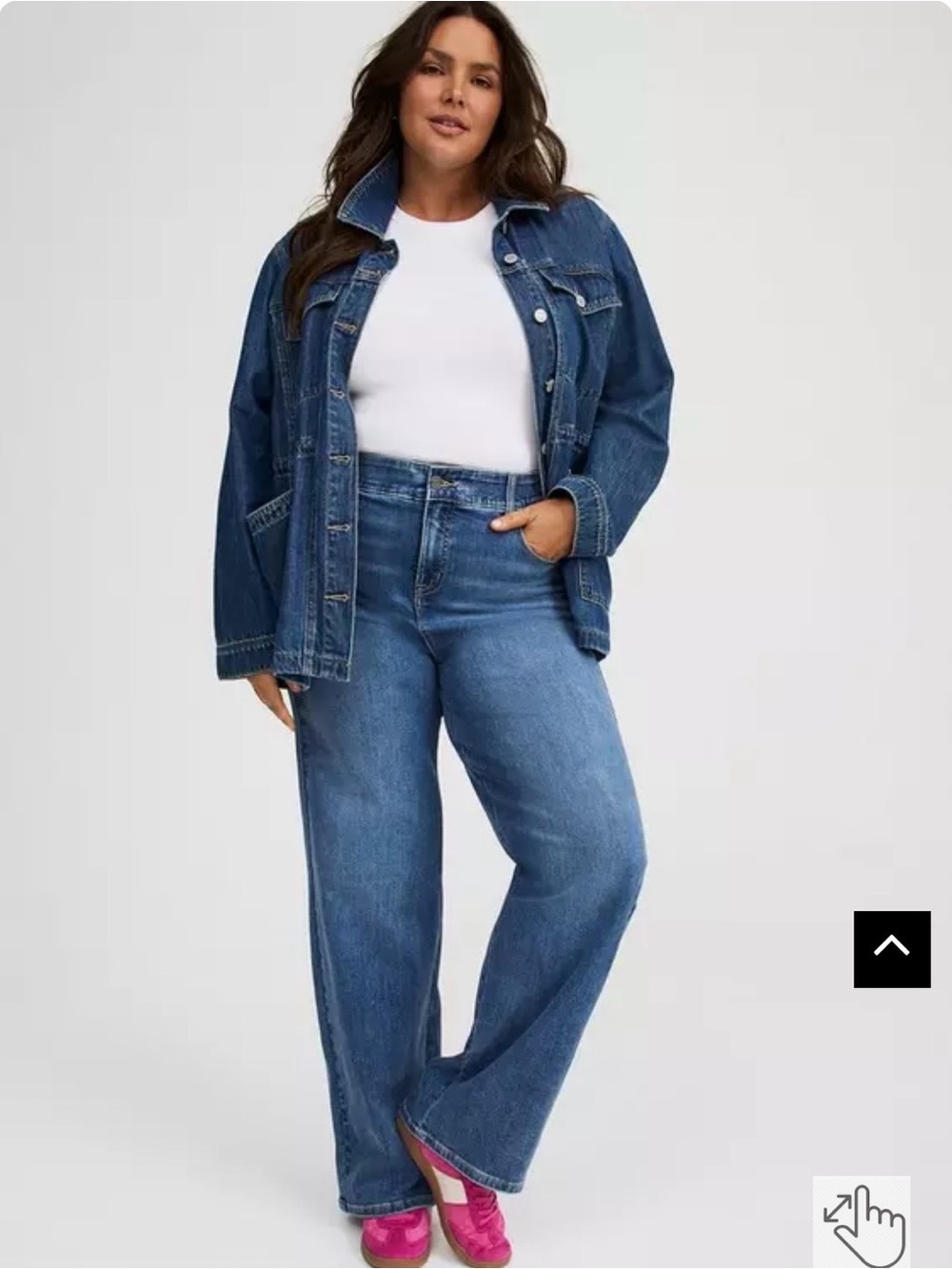 Torrid Bombshell Wide Leg Jeans